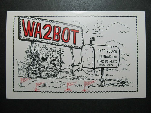 5706 amateur radio qsl card - 5706,